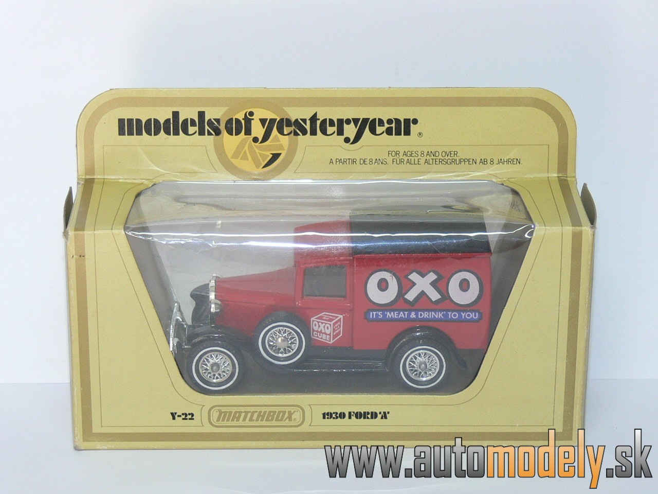 Matchbox Yesteryear Y-21 - 1930 Ford A "OXO"