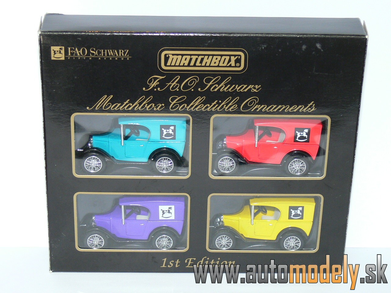 Matchbox Collectible Ornaments - F.A.O. Schwarz - 1st Edition