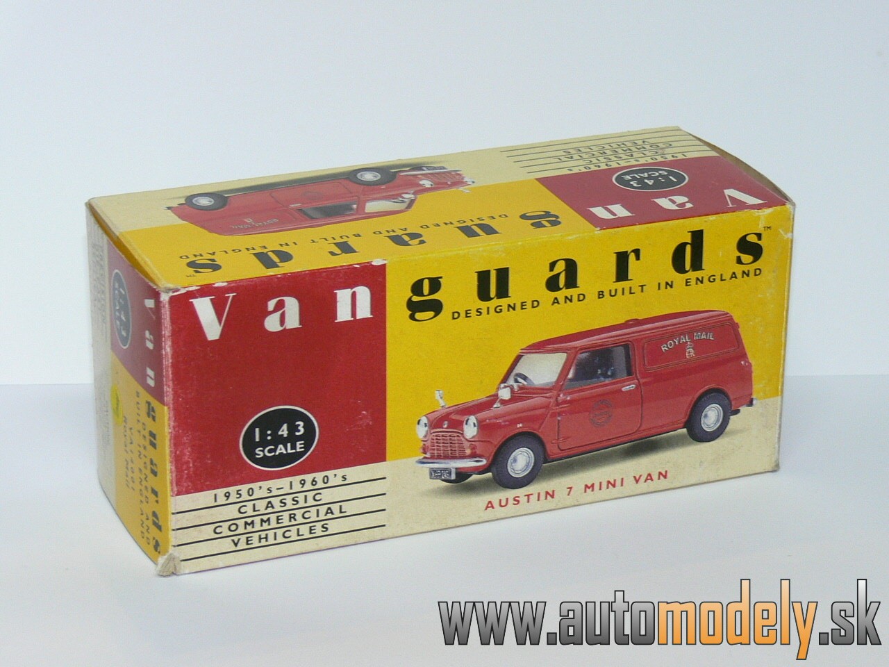 Vanguards VA14001 - Austin 7 Mini Van "Royal Mail" - 1:43
