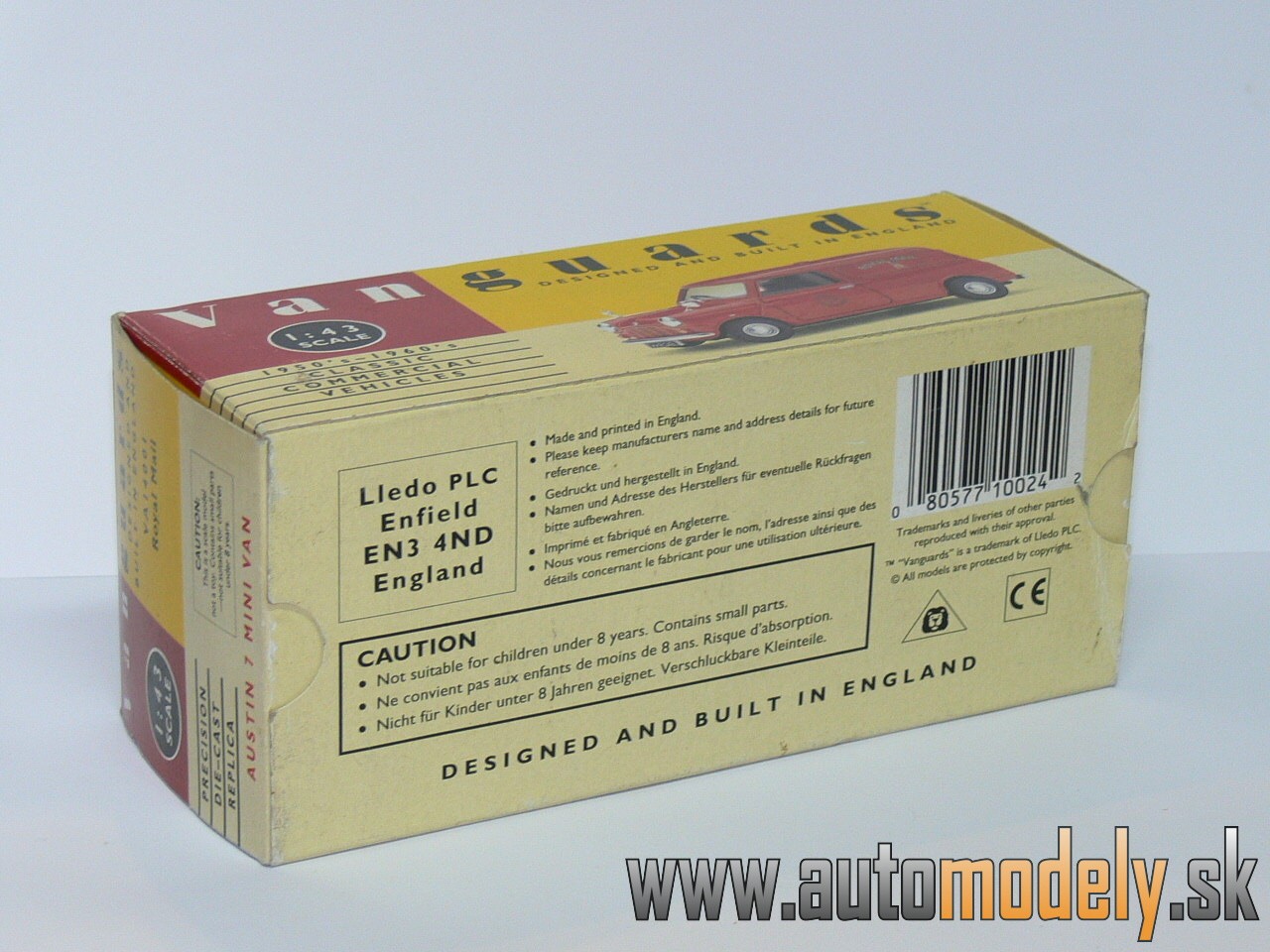 Vanguards VA14001 - Austin 7 Mini Van "Royal Mail" - 1:43