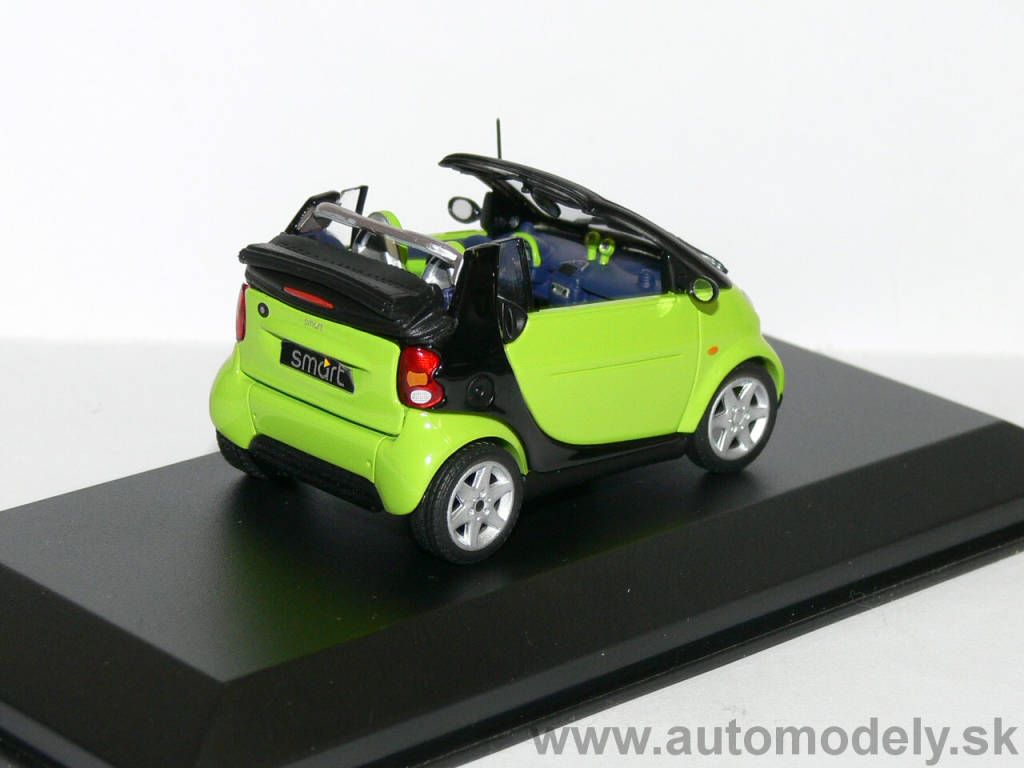 Minichamps - Smart Cabriolet 2000 - aqua green - 1:43