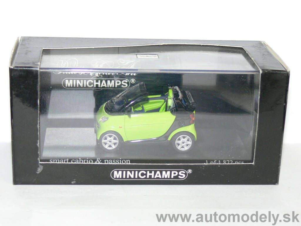 Minichamps - Smart Cabriolet 2000 - aqua green - 1:43