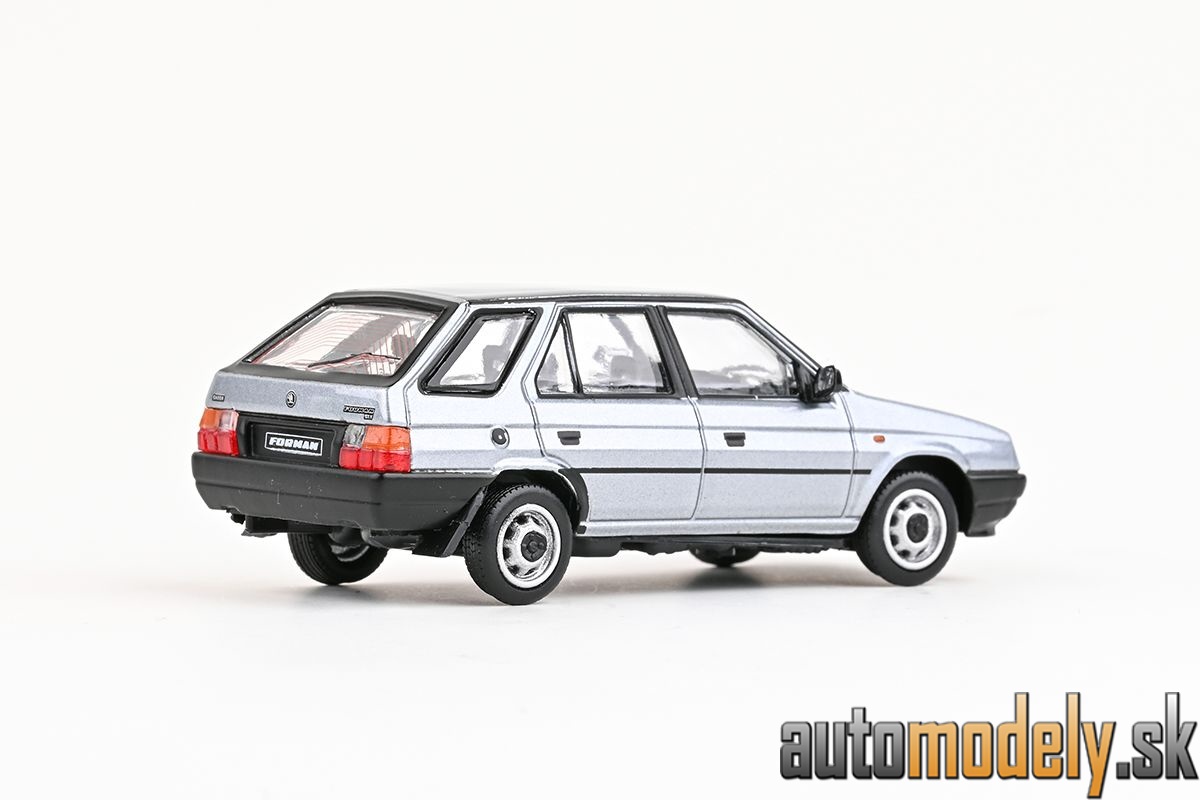 Abrex - Škoda Forman (1993) Strieborná Safír metalíza - 1:43