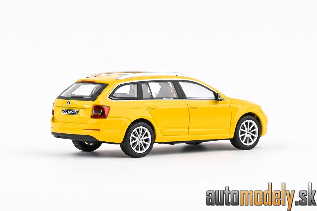 Abrex - Škoda Octavia III Combi (2013) Žltá taxi - 1:43