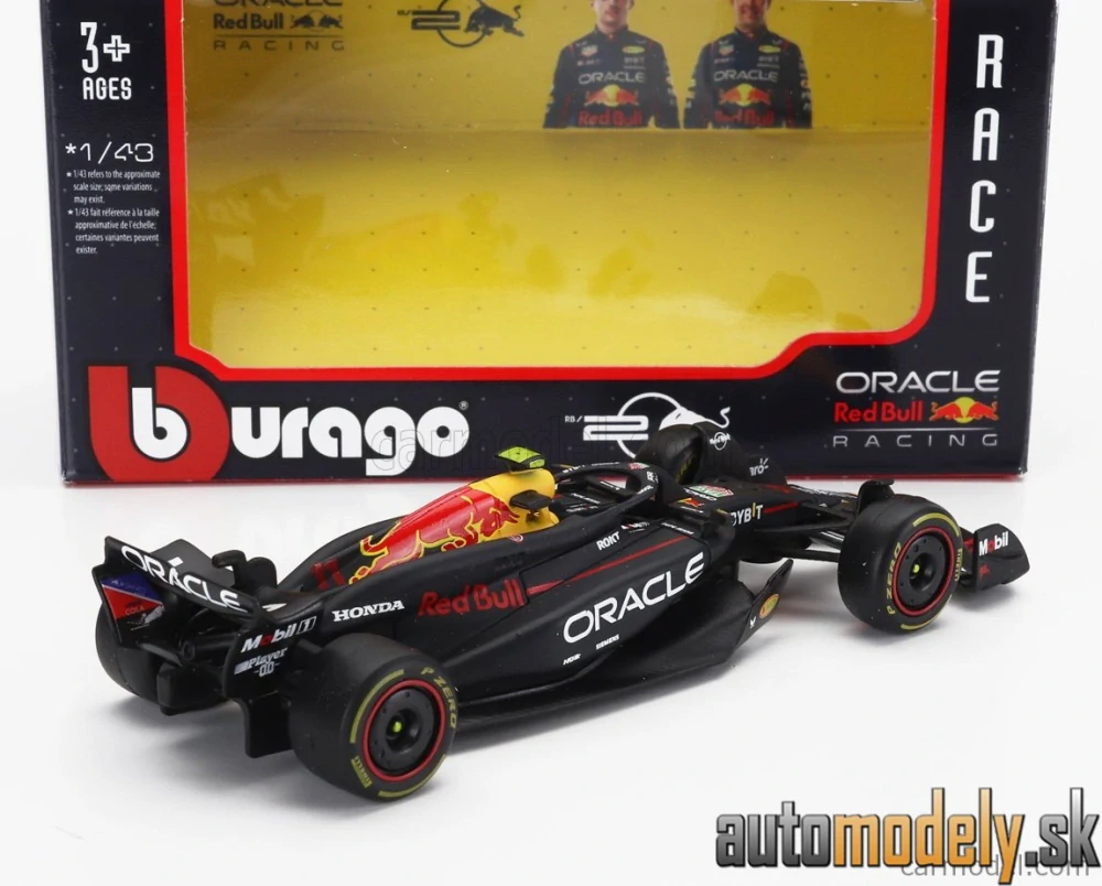 Bburago - RED BULL F1 RB20 TEAM ORACLE RED BULL RACING N 11 SEASON 2024 SERGIO PEREZ - 1:43
