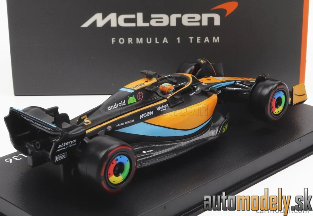 BURAGO - McLAREN - F1 MCL36 TEAM MCLAREN N 3 AUSTRALIAN GP 2022 DANIEL RICCIARDO - 1:43