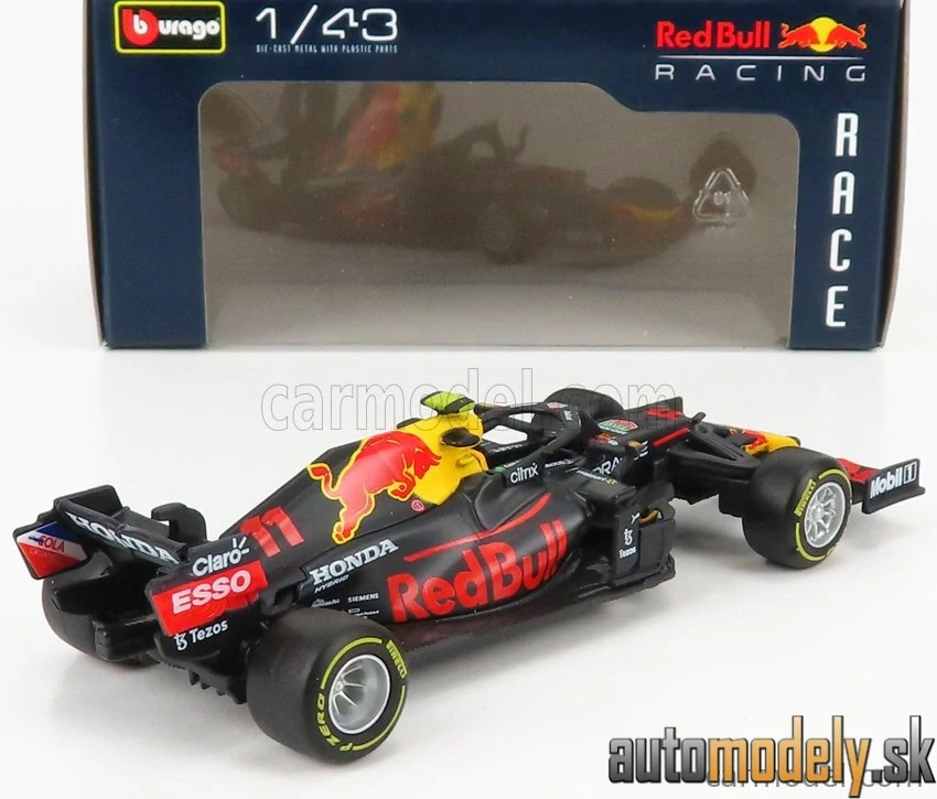 BURAGO - RED BULL - F1 RB16B HONDA RA620H TEAM RED BULL RACING N 11 SEASON 2021 SERGIO PEREZ - 1:43