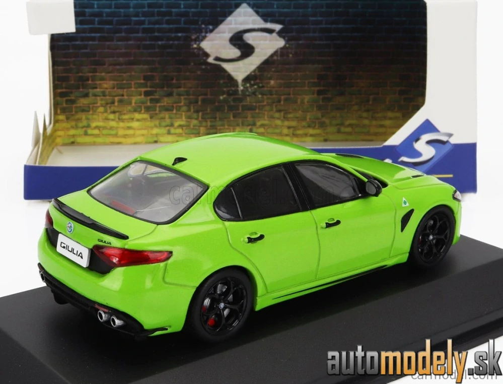 SOLIDO - ALFA ROMEO - GIULIA QUADRIFOGLIO 2.9L BITURBO 2020 - 1:43