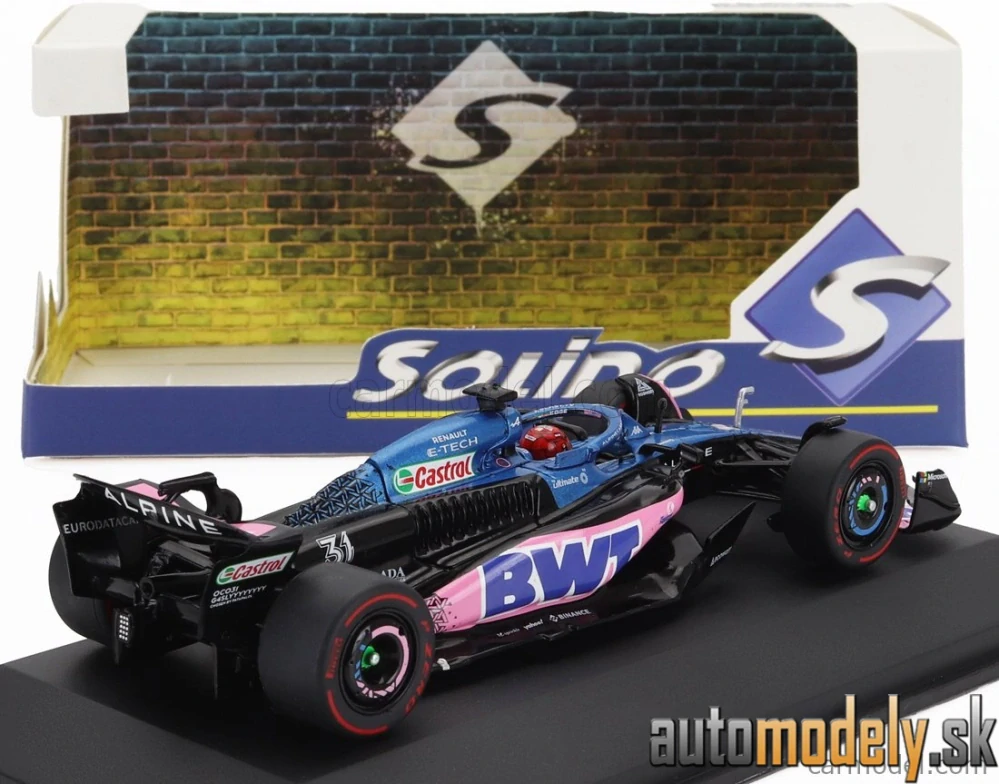 SOLIDO - ALPINE - F1 A523 TEAM BWT ALPINE N 31 3rd MONACO GP 2023 ESTEBAN OCON - 1:43