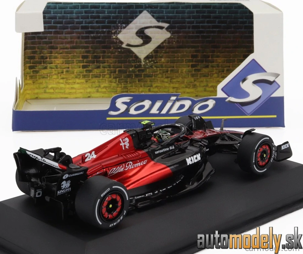 SOLIDO - ALFA ROMEO - F1 C43 TEAM STAKE N 24 AUSTRALIAN GP 2023 GUANYU ZHOU - 1:43