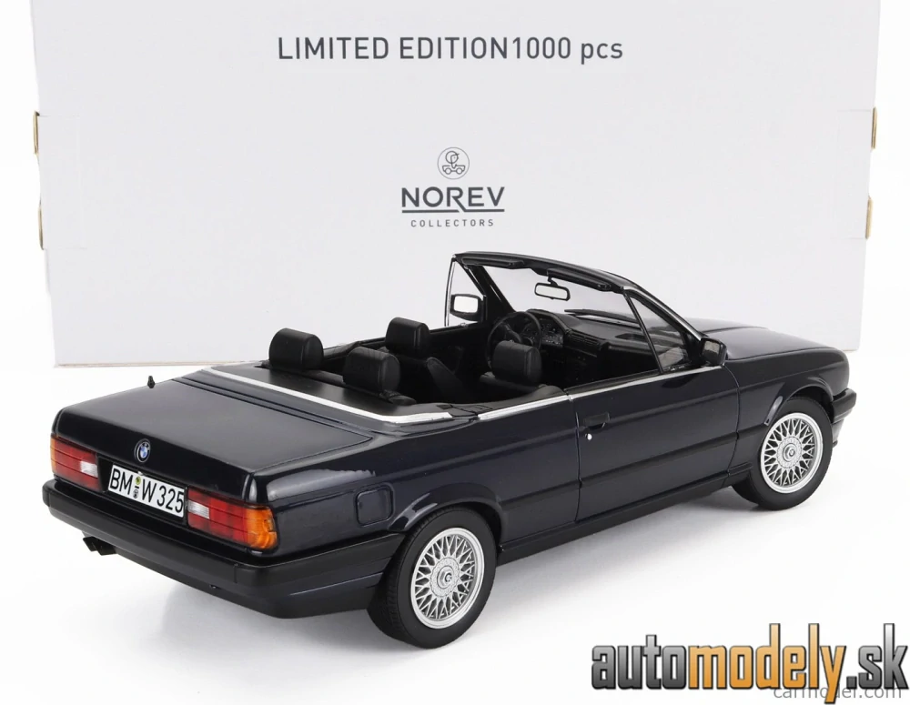 NOREV - BMW - 3-SERIES 325i (E30) CABRIOLET OPEN 1991 - 1:18