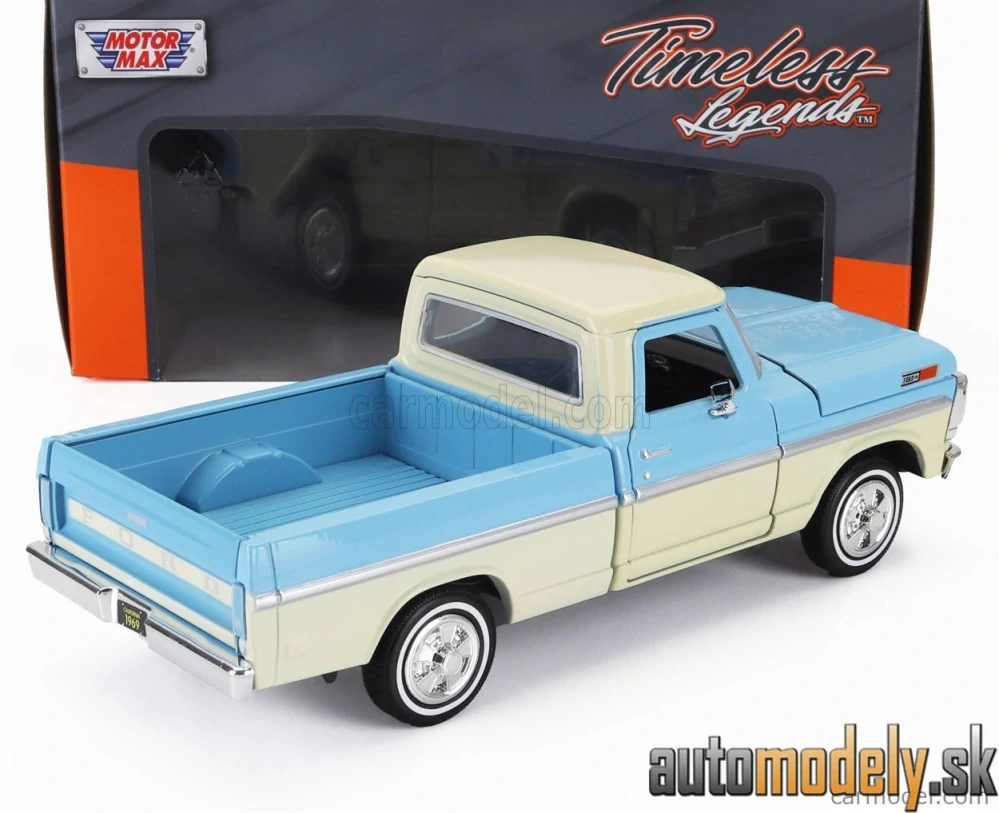 MOTOR-MAX - FORD USA - F-100 PICK-UP 1969 - 1:24