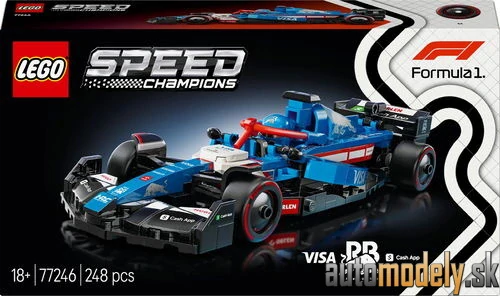 LEGO® Speed Champions 77246 Pretekárske auto Visa Cash App RB VCARB 01 F1®