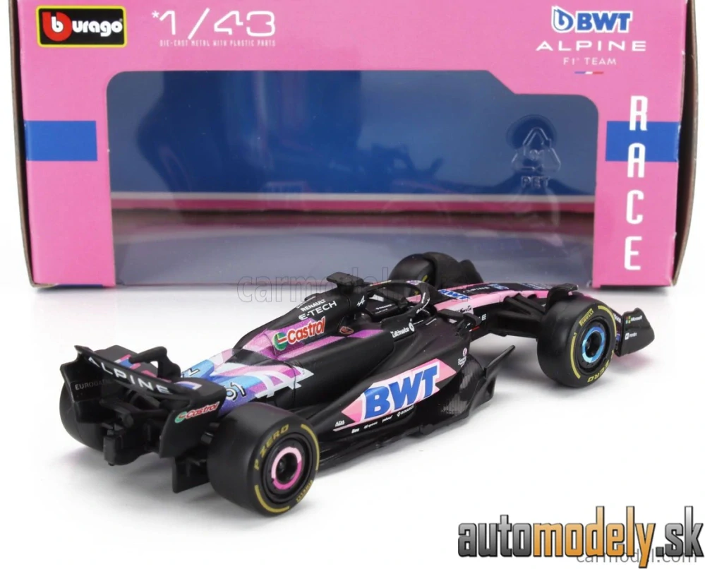 BURAGO - ALPINE - F1 A524 TEAM BWT ALPINE N 31 SEASON 2024 ESTEBAN OCON - 1:43