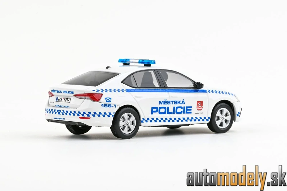 Abrex - Škoda Octavia IV (2020) Městská Policie Karlovy Vary - 1:43
