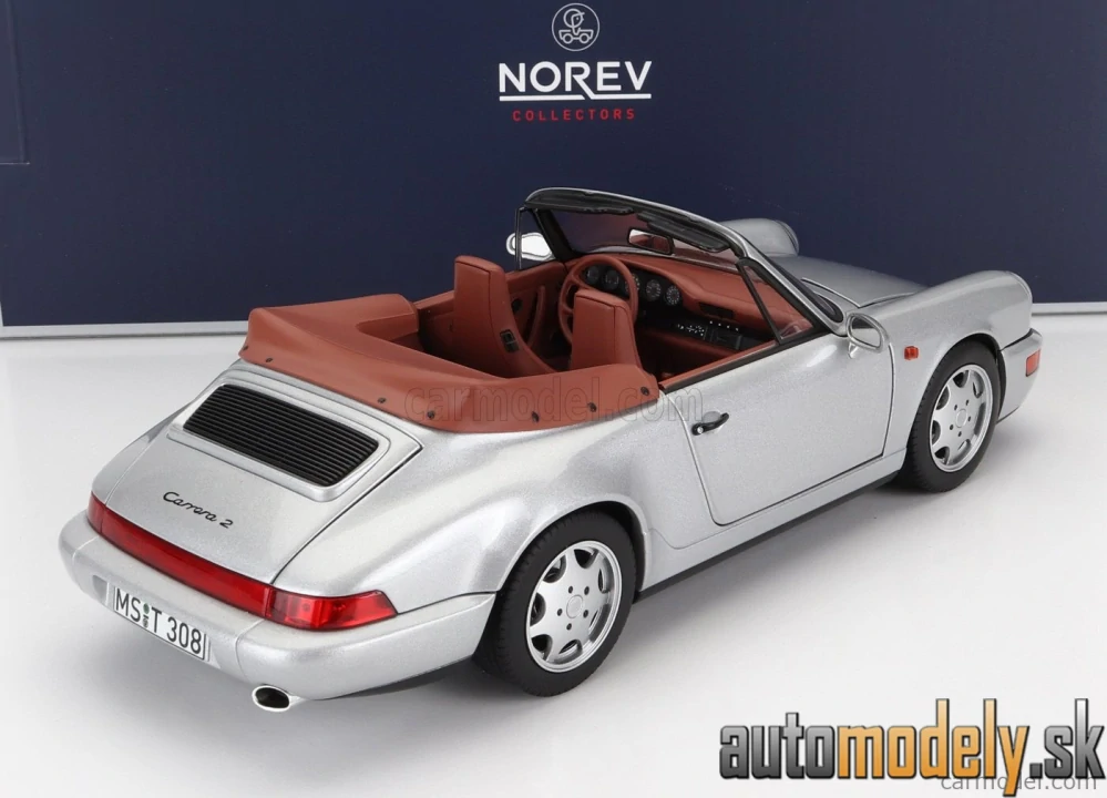 NOREV - PORSCHE - 911 964 CARRERA 2 CABRIOLET 1990 - 1:18