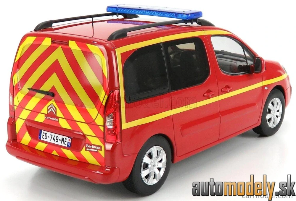 NOREV - CITROEN - BERLINGO POMPIERS 2017 - 1:18