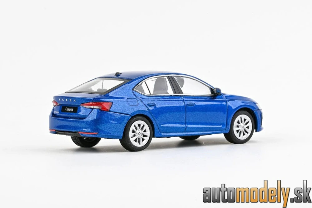 Abrex - Škoda Octavia IV FL (2024) modrá race metalíza - 1:43