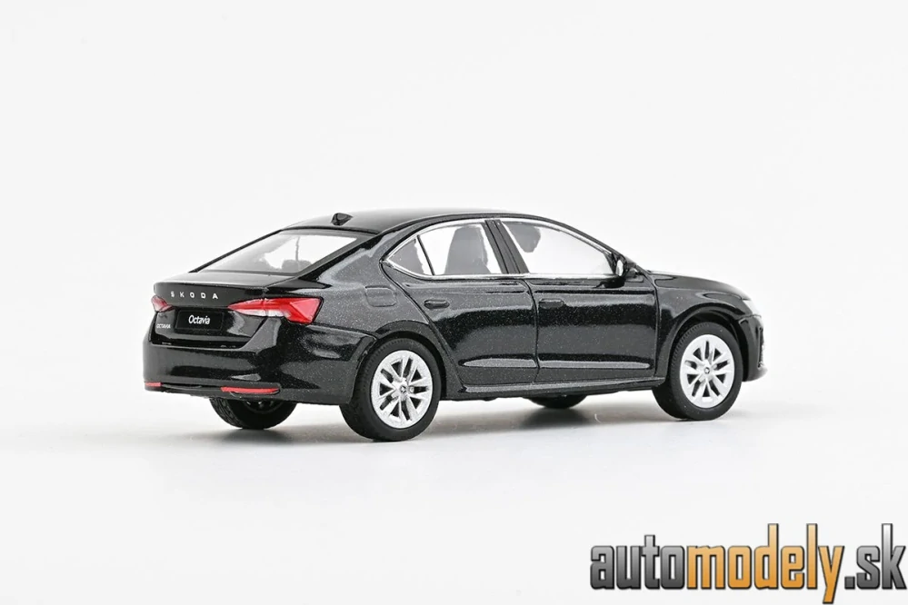 Abrex - Škoda Octavia IV FL (2024) čierna magic metalíza - 1:43