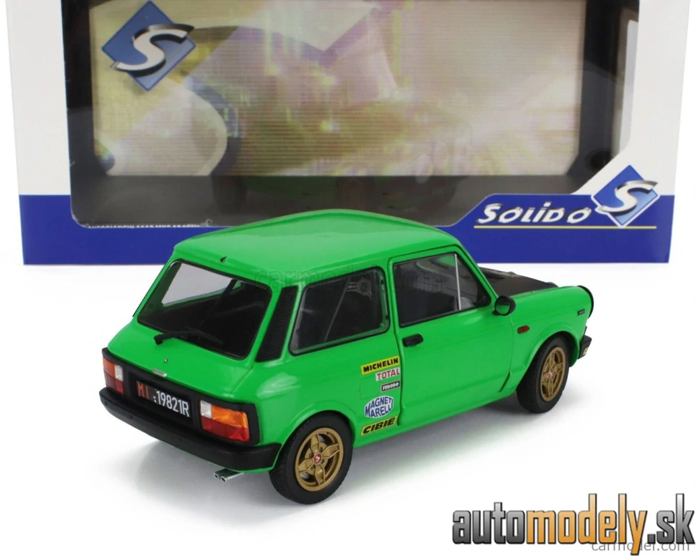 SOLIDO - AUTOBIANCHI A112 ABARTH MKV 1980 - 1:18
