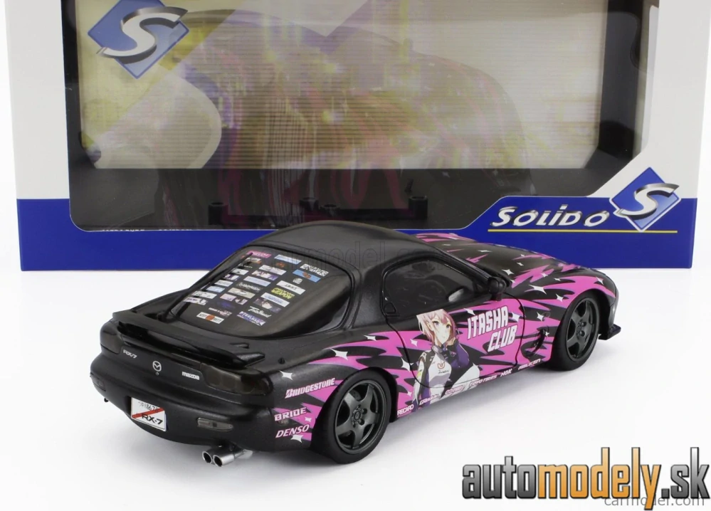 SOLIDO - MAZDA RX-7 (FD3RS) WORKS ITASHA CLUB COUPE 1999 - 1:18