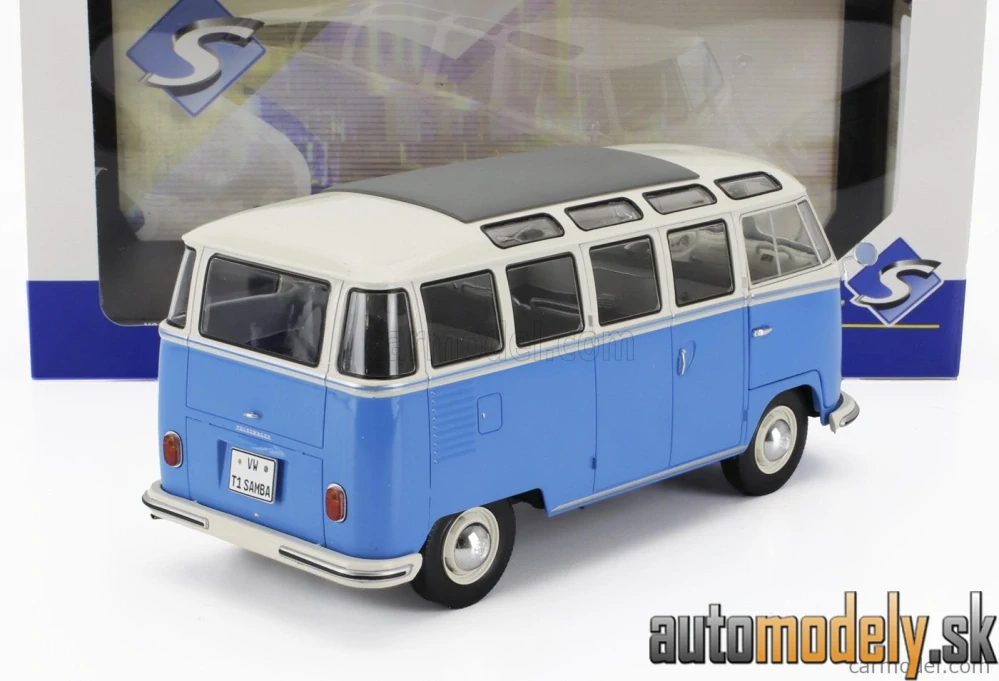 Solido - VOLKSWAGEN T1 SAMBA MINIBUS 1962 - 1:18