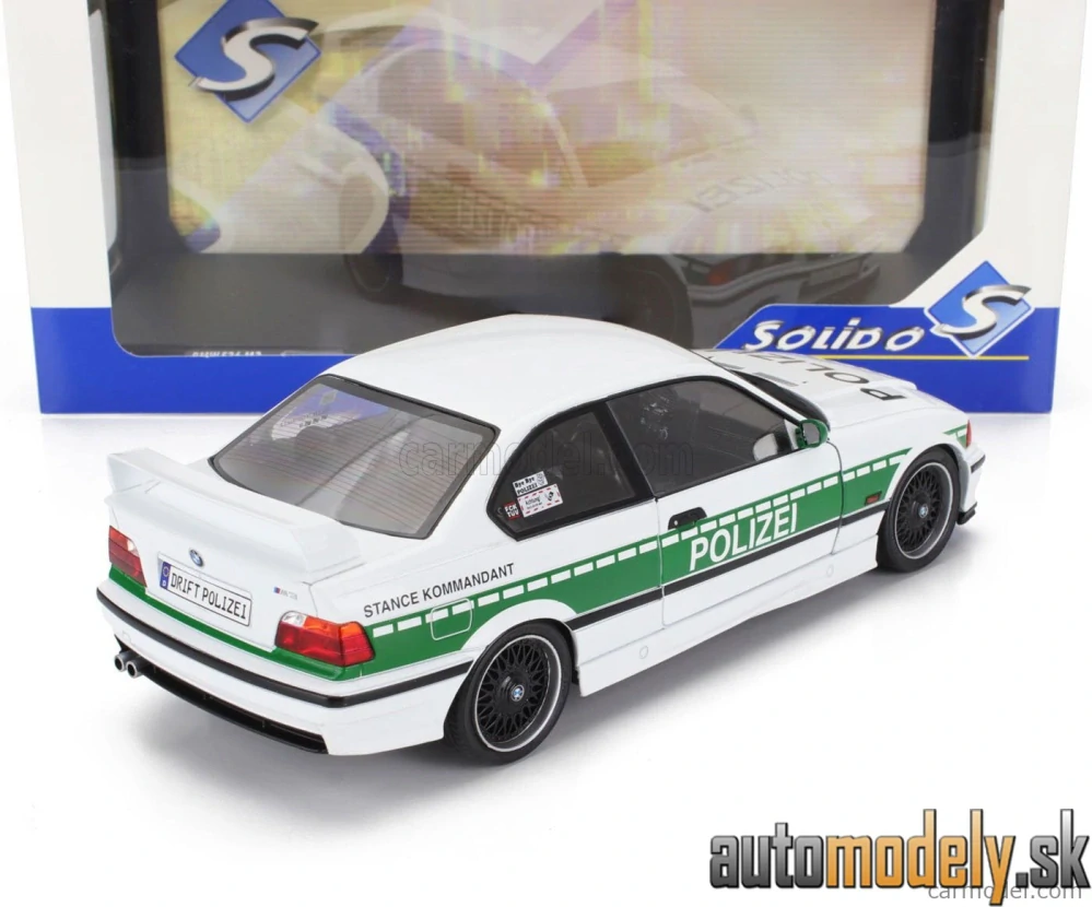SOLIDO - BMW 3-SERIES M3 (E36) COUPE POLIZEI 1991 - 1:18