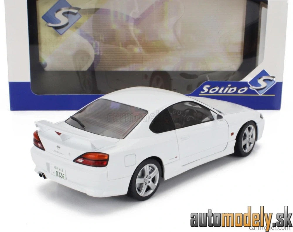 SOLIDO - NISSAN SILVIA (S15) COUPE SPEC-R AERO 1999 - 1:18