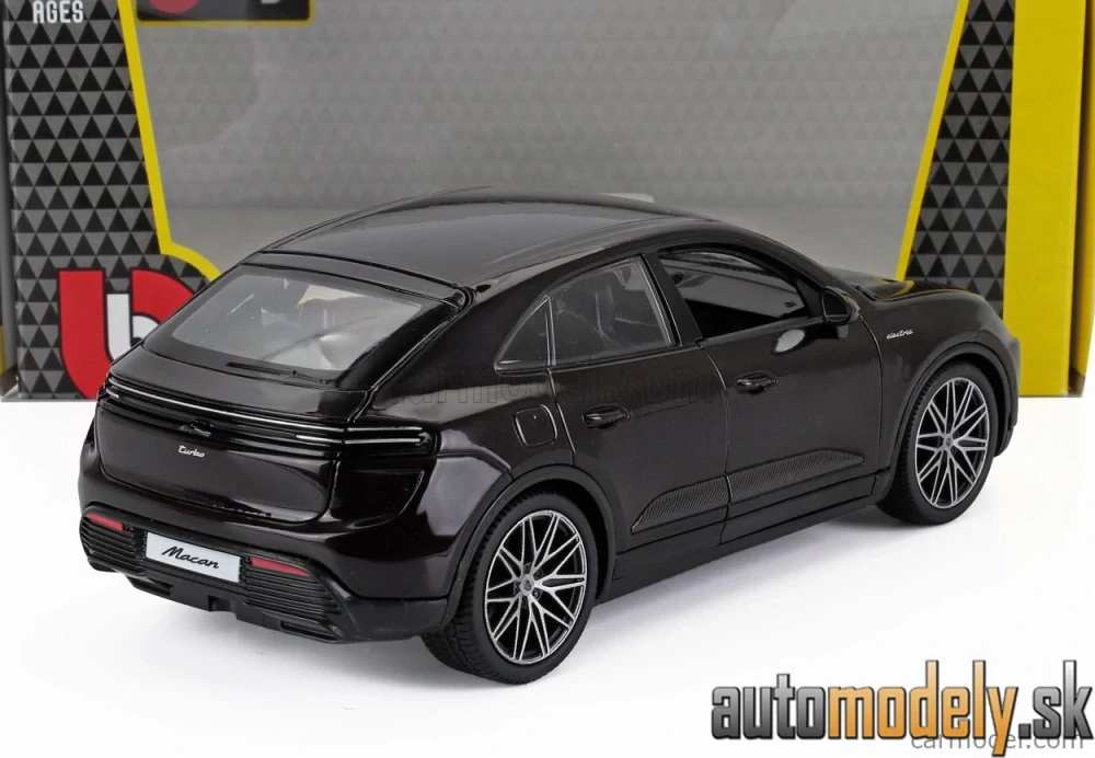 BURAGO - PORSCHE MACAN TURBO ELECTRIC 2024 - 1:24