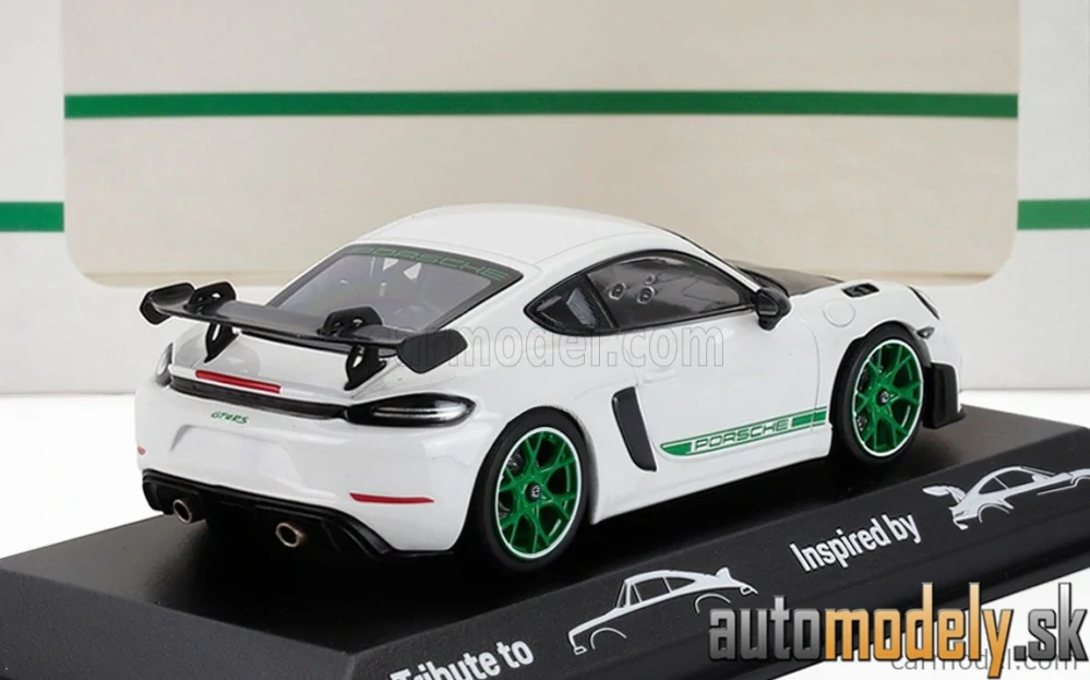 SPARK-MODEL - PORSCHE - 718 CAYMAN GT4 RS (TRIBUTE 982) COUPE 2023 - 1:43