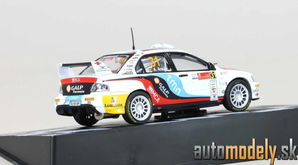 DeAgostini - Mitsubishi Lancer Evo IX Armindo Araujo - Miguel Ramalho Rally México 2010 - 1:43