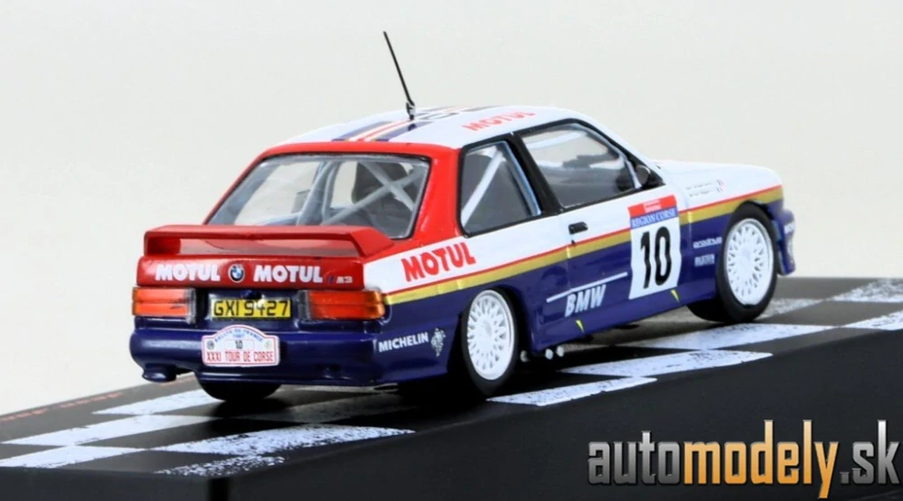 DeAgostini - BMW M3 Bernard Beguin - Jean-Jaques Lenne Tour de Corse 1987 - 1:43