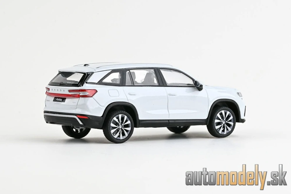 Abrex - Škoda Kodiaq II (2023) Bílá Moon Metalíza - 1:43