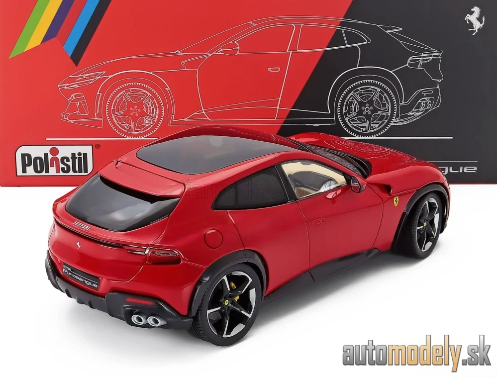 POLISTIL - FERRARI PUROSANGUE 2022 - WITH SHOWCASE - 1:18