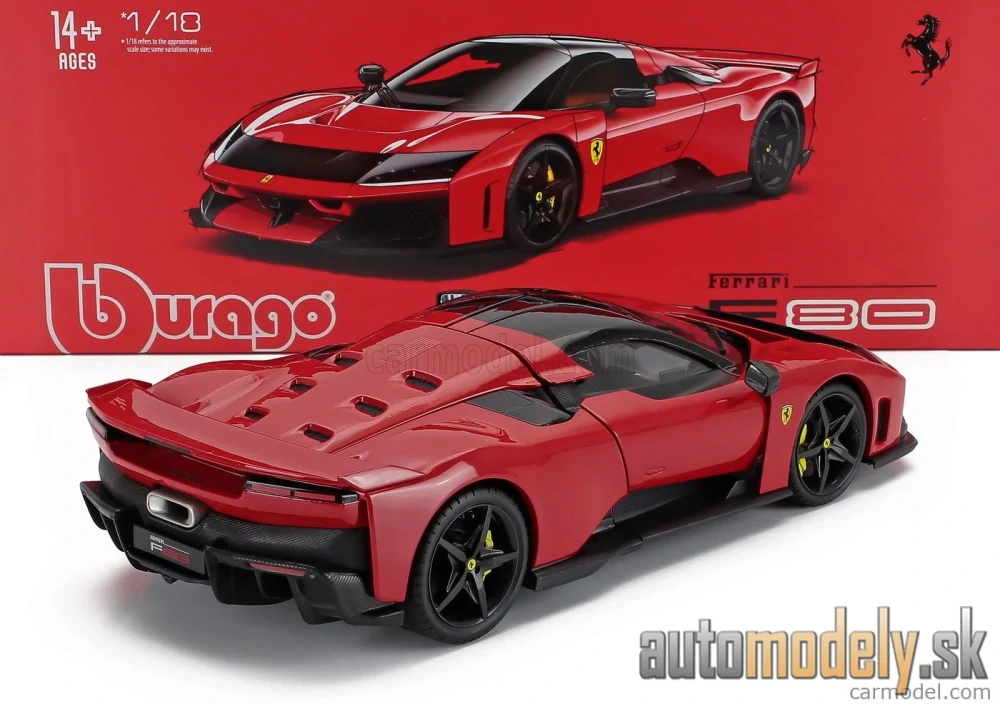 BURAGO - FERRARI F80 2024 - 1:18