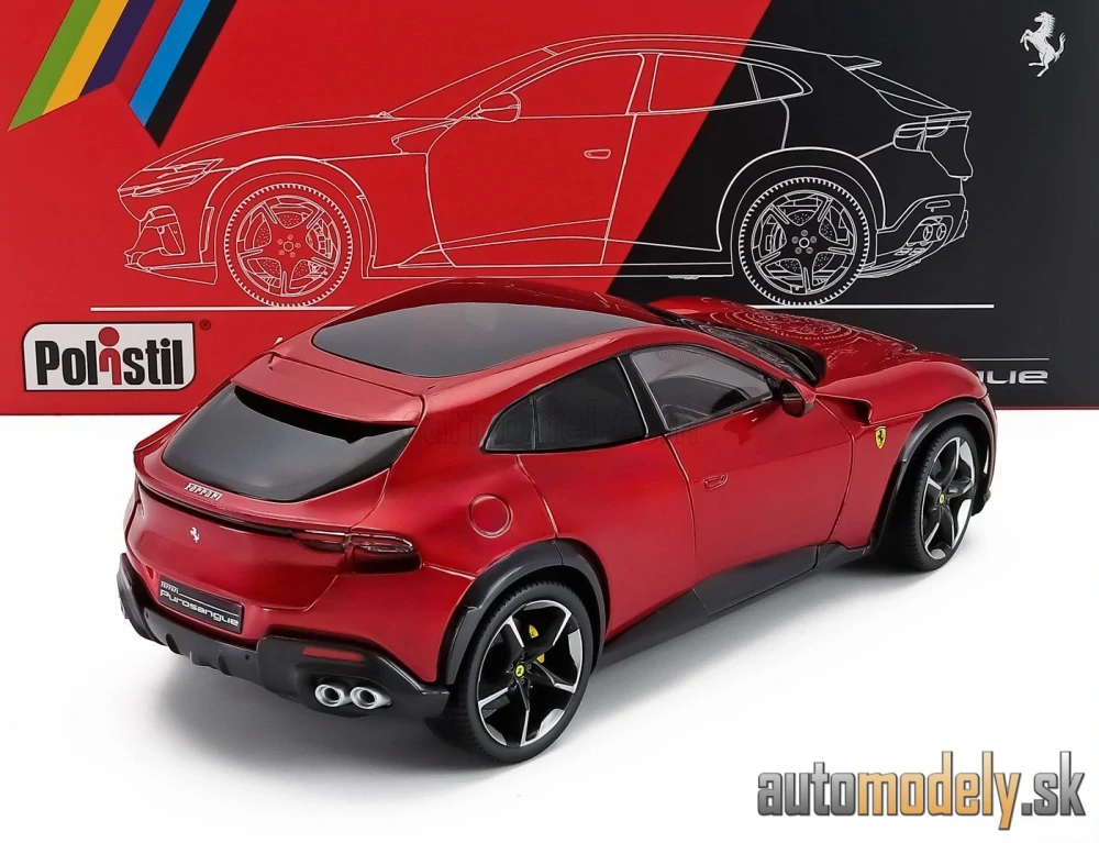 POLISTIL - FERRARI PUROSANGUE 2022 - WITH SHOWCASE - 1:18