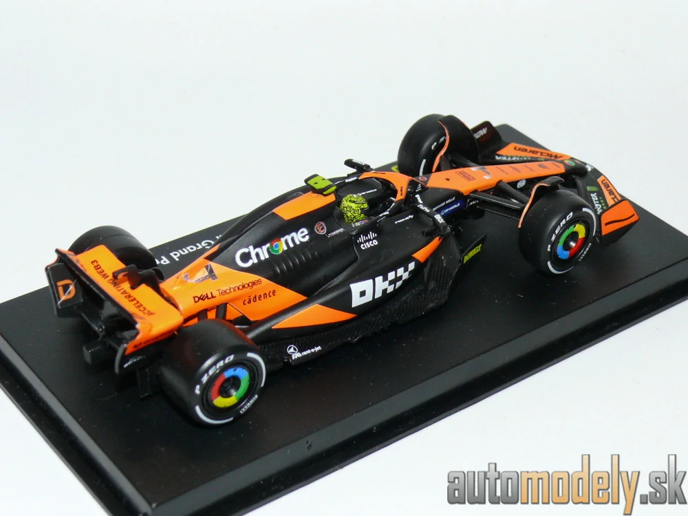 BURAGO - McLAREN - F1 MCL38 TEAM MCLAREN N 4 WINNER MIAMI GP 2024 FIRST F1 VICTORY LANDO NORRIS - 1:43