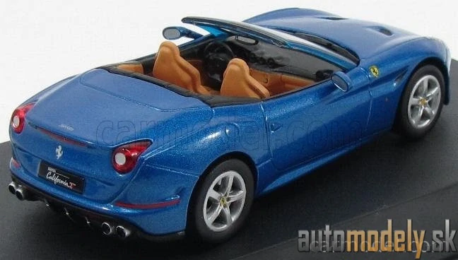 Edicola - FERRARI CALIFORNIA T SPIDER OPEN 2014 BLUE MET - 1:24