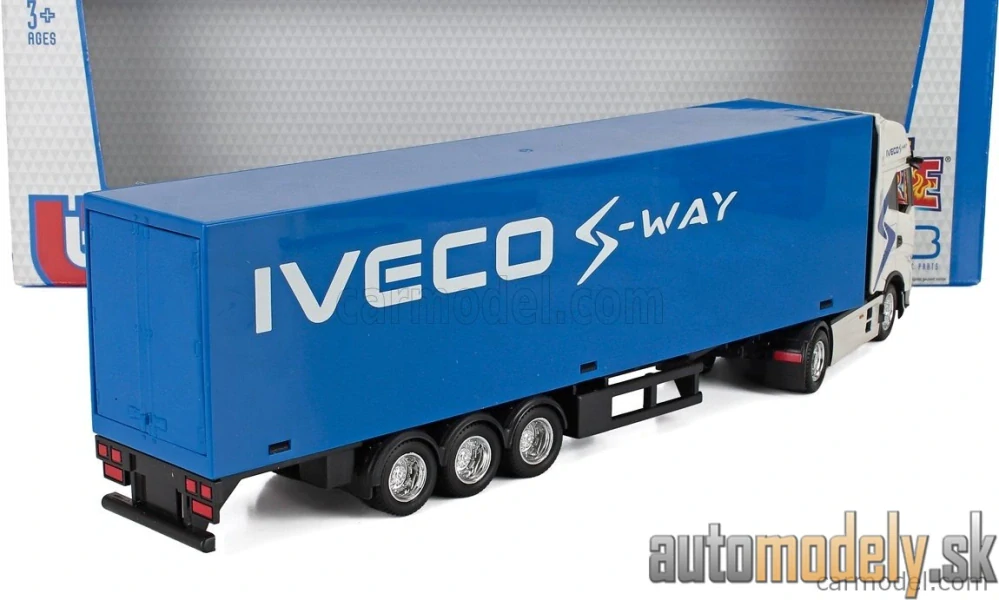 Burago - IVECO FIAT - S-WAY 570 TRUCK CASSONATO 2021 - 1:43