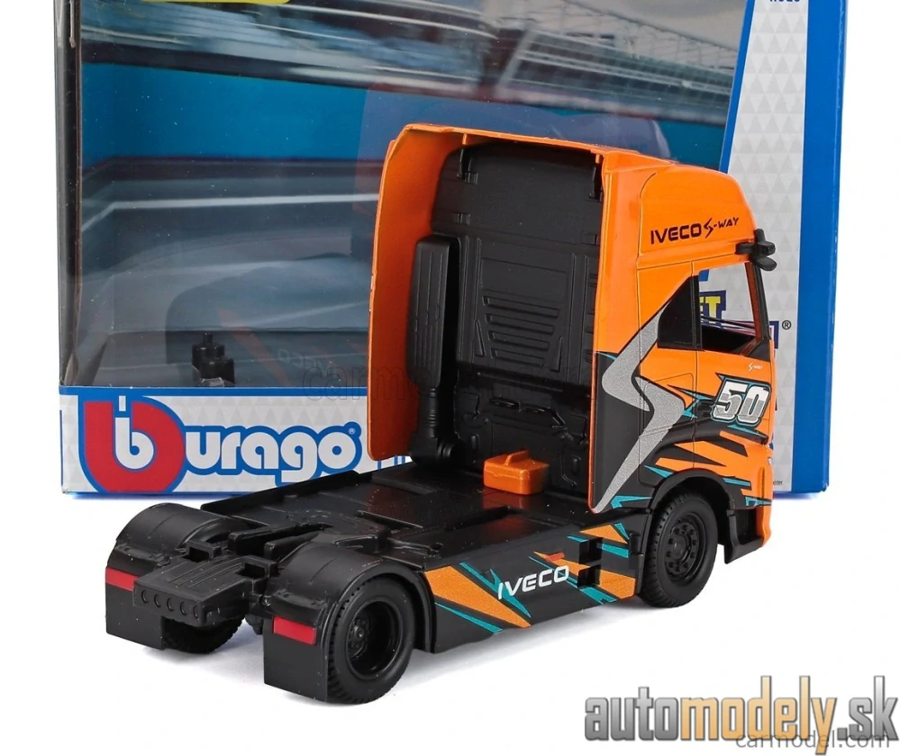 Burago - IVECO FIAT - S-WAY 570 TRACTOR TRUCK 2-ASSI 2021 - 1:43