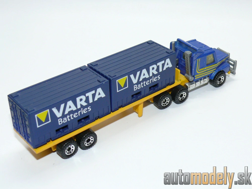Matchbox - Scania T142 + Articulated Trailer "Varta" - 1:90
