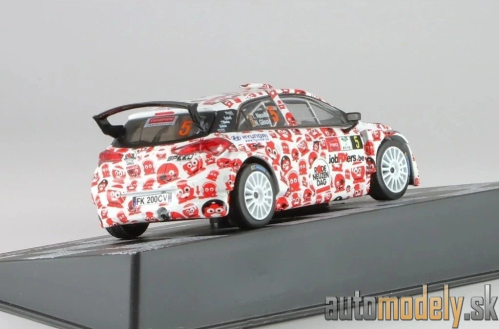 DeAgostini - Hyundai i20 R5 #5 Rallye Ypres 2018 T. Neuville/N. Gilsoul - 1:43