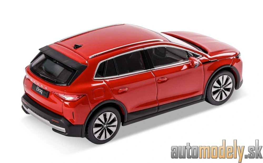 Škoda Elroq červená Velvet - 1:43