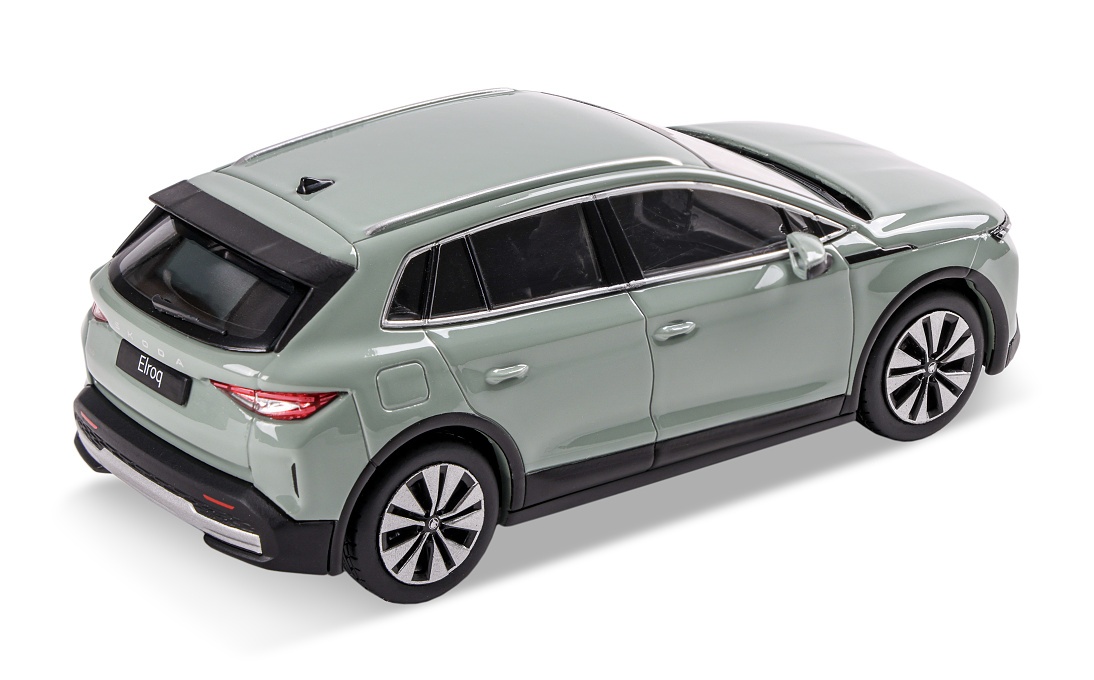 Škoda Elroq zelená Timiano - 1:43