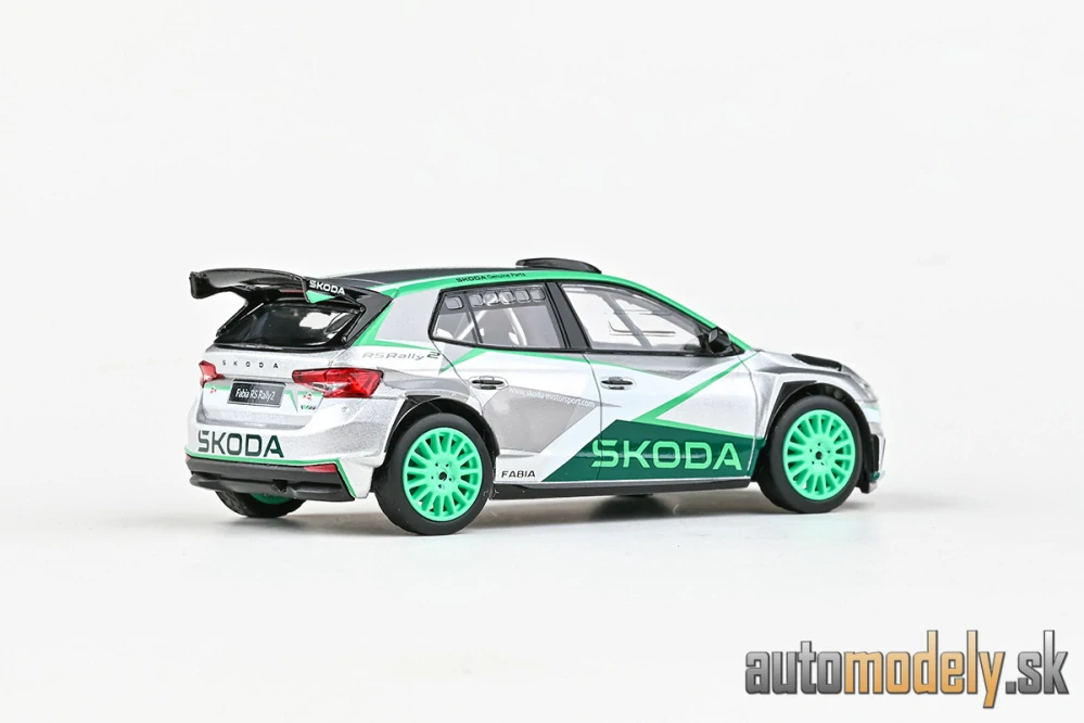 Abrex - Škoda Fabia IV RS Rally2 (2022) 1:43 - Škoda Motorsport Design 2023