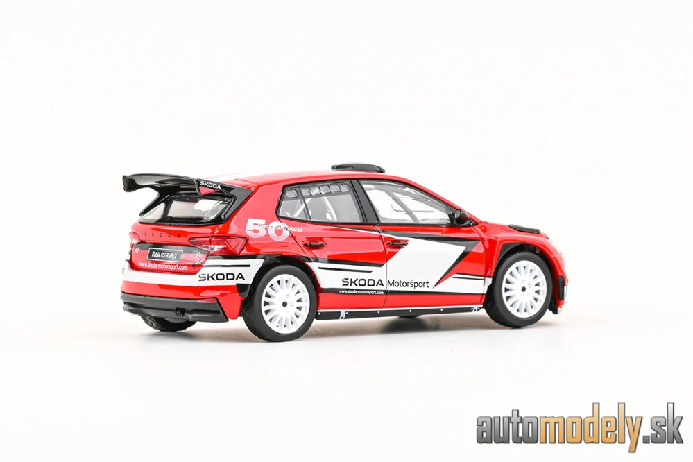 Abrex - Škoda Fabia IV RS Rally2 (2022) 1:43 - Škoda Motorsport Design 2024 200RS