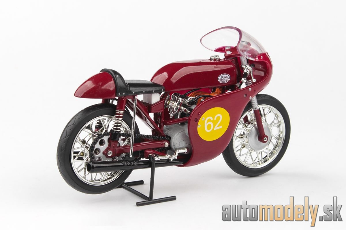 Abrex - Jawa 350 2xOHC (1961) Velká Cena Německa Hockenheim 1961 No.62 Šťastný - 1:18