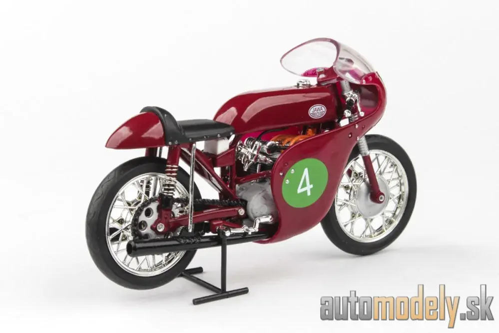 Abrex - Jawa 250R 2xOHC (1961) Velká Cena Československa Brno 1961 No.4 Havel - 1:18