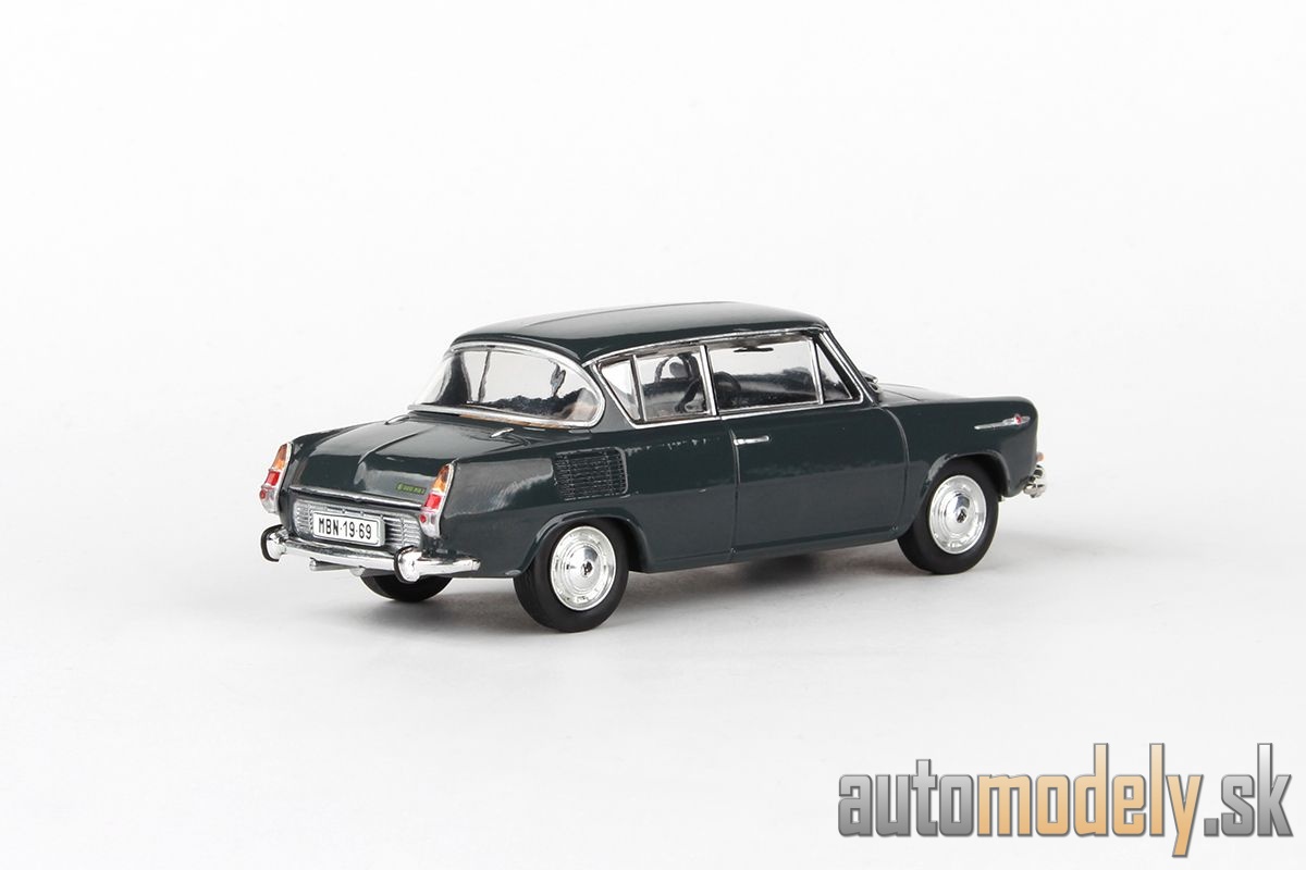 Abrex - Škoda 1100MBX (1969) šedá tmavá - 1:43