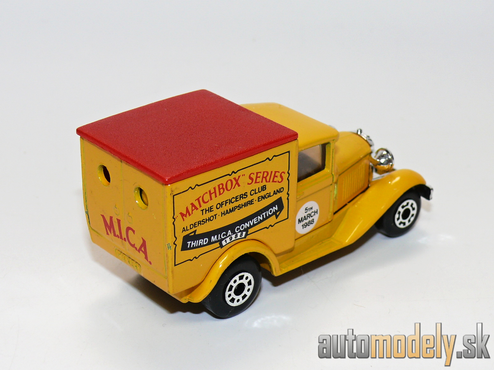 Matchbox - Model A Ford "Matchbox Series The Officers Club Third M.I.C.A Convention 1988"